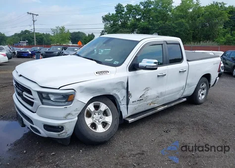 2021 Ram 1500 Big Horn 4X4 6'4 Box from USA, damaged, VIN 1C6SRFBT9MN760100